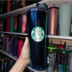 Starbucks blue venti tumbler
